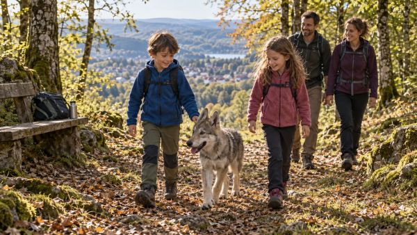 Adopter un chiot chien-loup tchécoslovaque en famille à Lure
