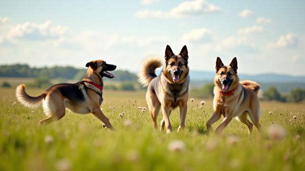 Chiots chien-loup tchécoslovaque élevés en famille à Lure